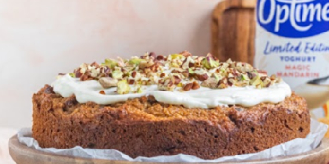 Luchtige en kruidige carrot cake