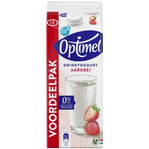 Optimel Drinkyoghurt aardbei 0% vet 1.5L