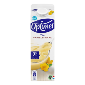 Optimel Magere vla vanillesmaak 0% vet 1L