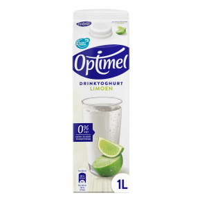 Optimel Drinkyoghurt limoen 0% vet 1L