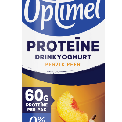 Optimel Proteïne Drinkyoghurt Perzik Peer 1ltr