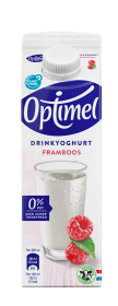 Optimel Drinkyoghurt Framboos 0% vet 500mL